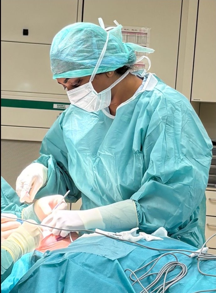 Dr. Niveditha Ashok in clinic